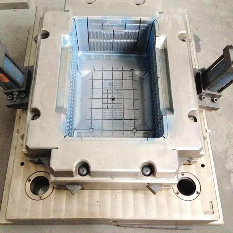 供應(yīng)五金廠塑料箱模具開發(fā) 塑膠周轉(zhuǎn)筐模具 耐摔膠框模具